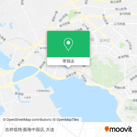 吉祥馄饨·面海中国店地图