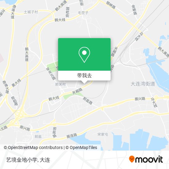 艺境金地小学地图
