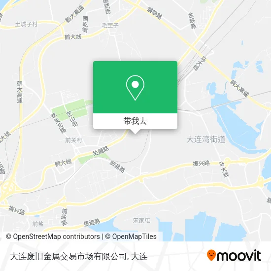 大连废旧金属交易市场有限公司地图