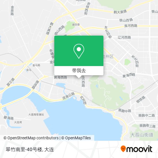 翠竹南里-40号楼地图