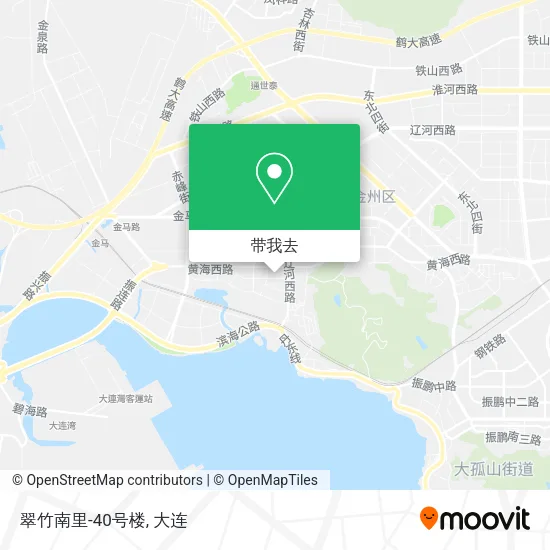 翠竹南里-40号楼地图
