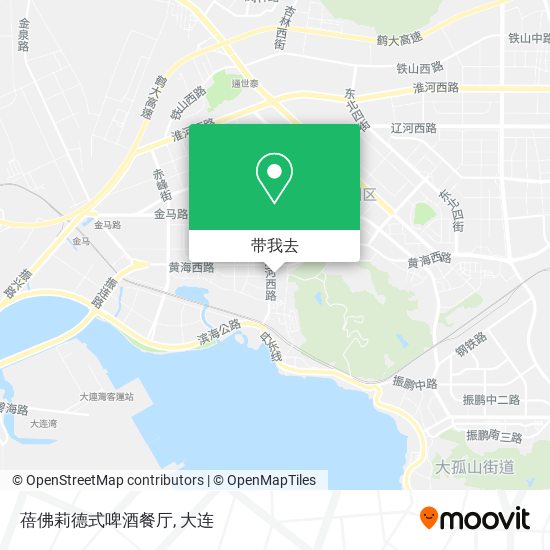 蓓佛莉德式啤酒餐厅地图