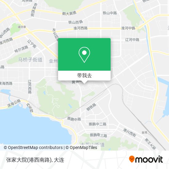 张家大院(港西南路)地图