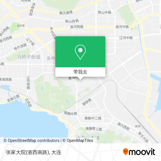 张家大院(港西南路)地图