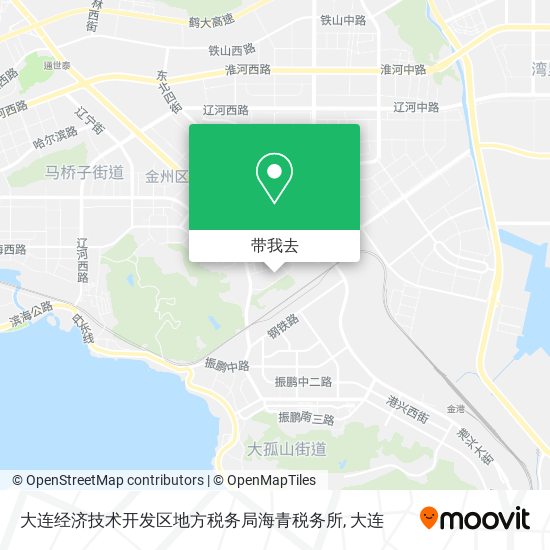 大连经济技术开发区地方税务局海青税务所地图