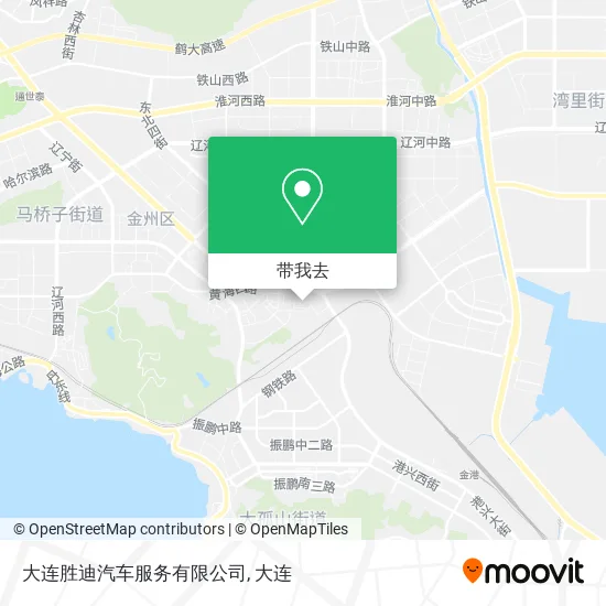大连胜迪汽车服务有限公司地图