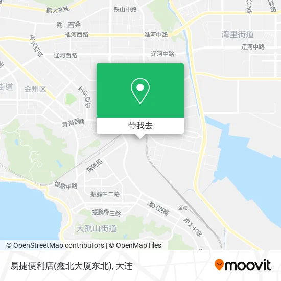 易捷便利店(鑫北大厦东北)地图