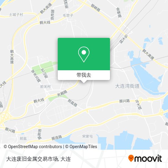 大连废旧金属交易市场地图