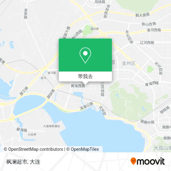 枫澜超市地图