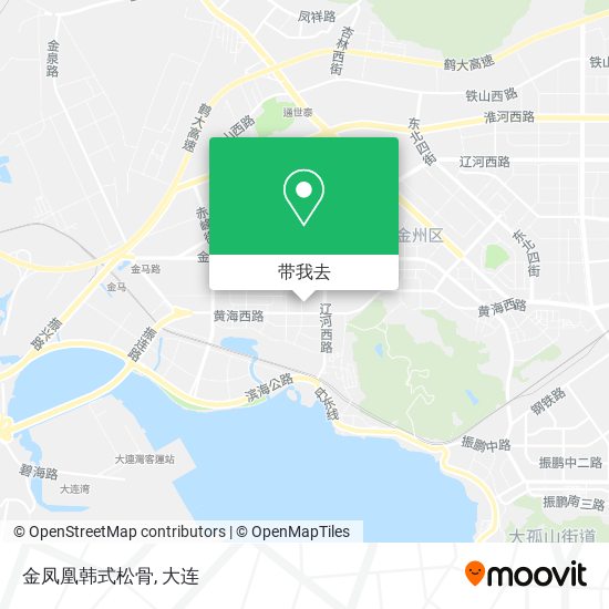 金凤凰韩式松骨地图
