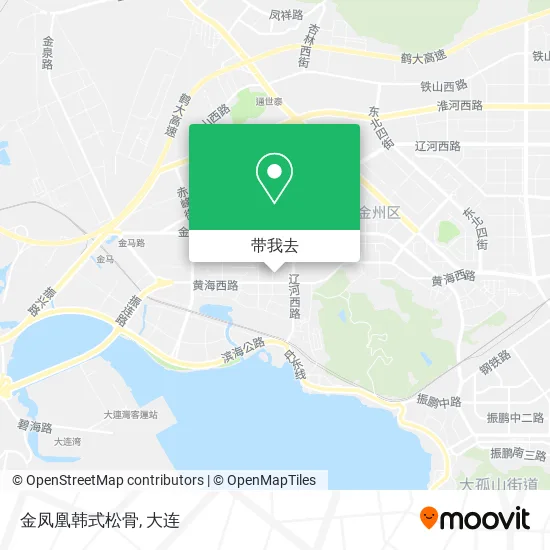 金凤凰韩式松骨地图