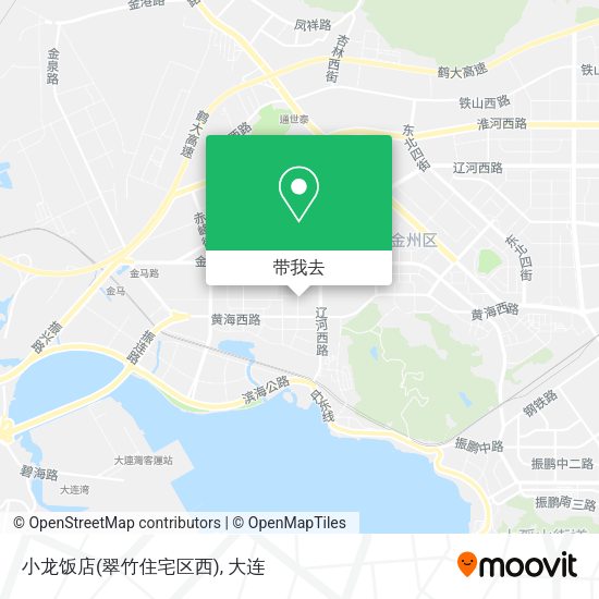 小龙饭店(翠竹住宅区西)地图