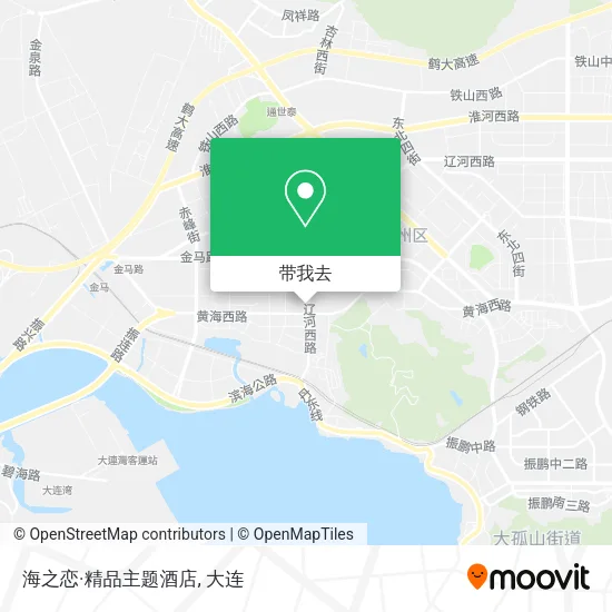 海之恋·精品主题酒店地图