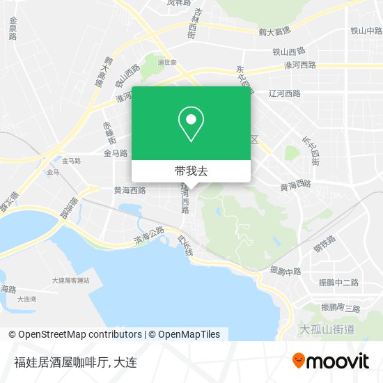 福娃居酒屋咖啡厅地图