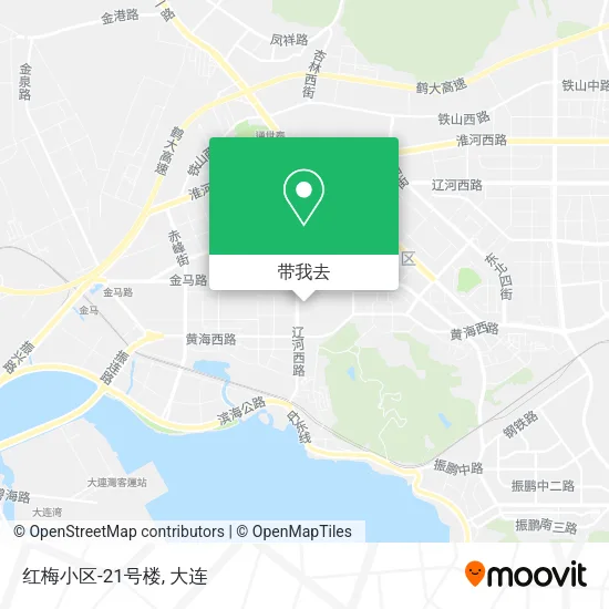 红梅小区-21号楼地图