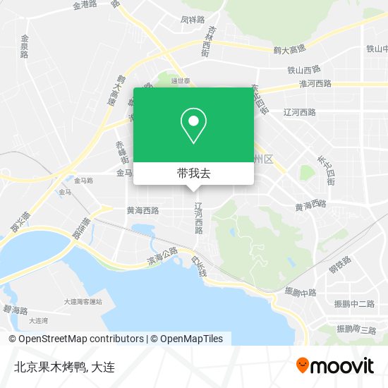 北京果木烤鸭地图