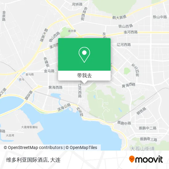维多利亚国际酒店地图