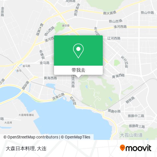 大森日本料理地图