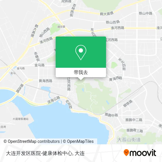 大连开发区医院-健康体检中心地图