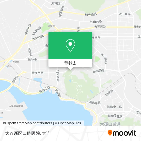 大连新区口腔医院地图