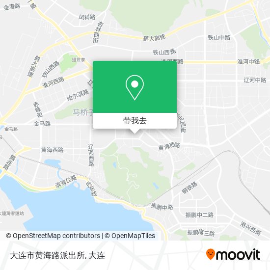 大连市黄海路派出所地图