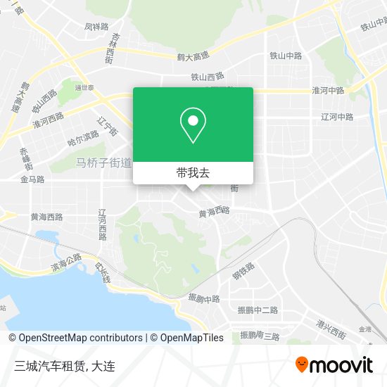 三城汽车租赁地图