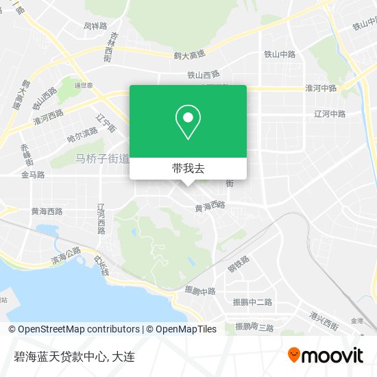 碧海蓝天贷款中心地图