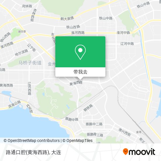 路通口腔(黄海西路)地图