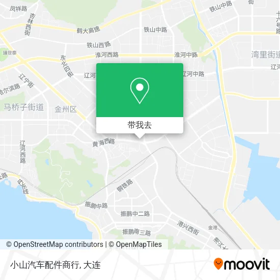 小山汽车配件商行地图