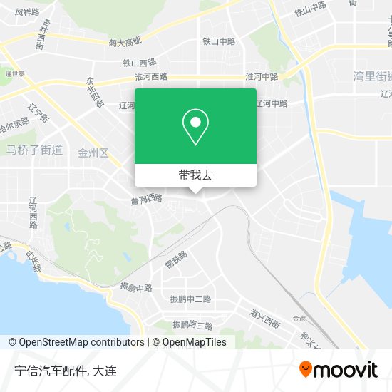 宁信汽车配件地图
