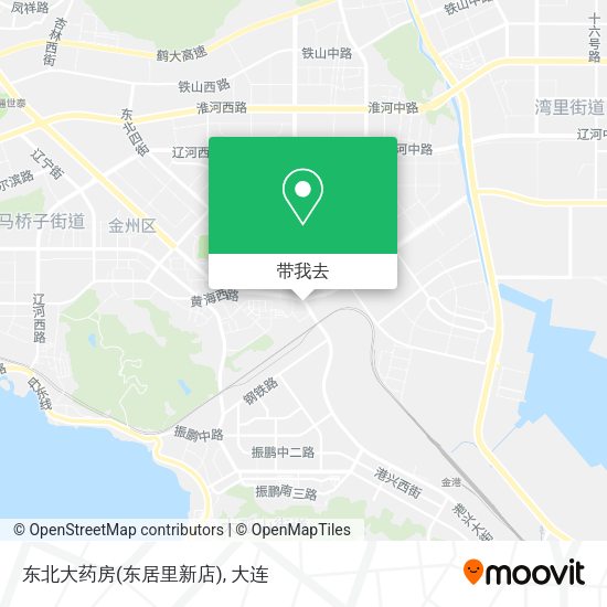 东北大药房(东居里新店)地图
