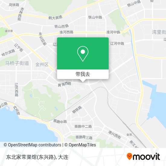 东北家常菜馆(东兴路)地图