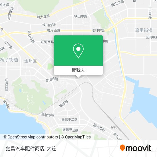 鑫昌汽车配件商店地图