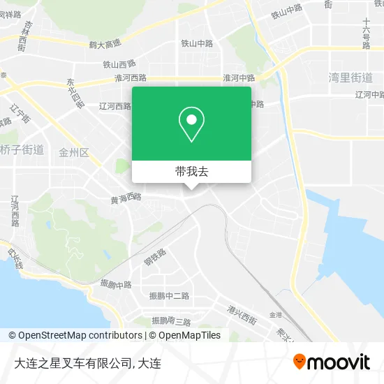 大连之星叉车有限公司地图