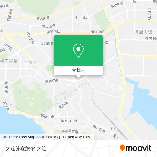 大连缘鑫旅馆地图