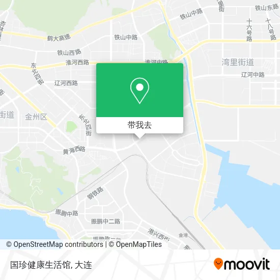 国珍健康生活馆地图