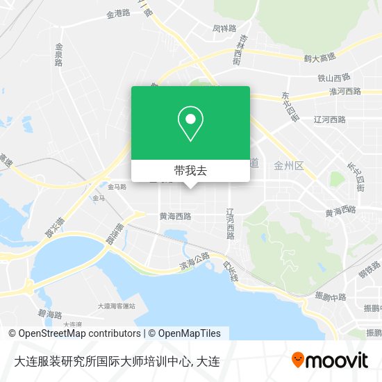 大连服装研究所国际大师培训中心地图