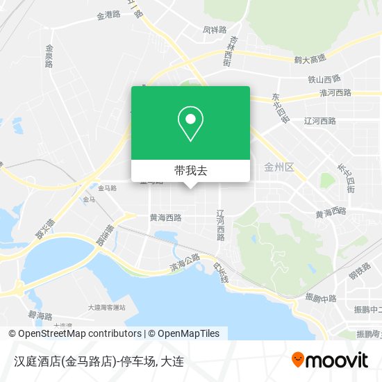 汉庭酒店(金马路店)-停车场地图