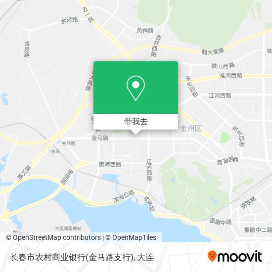 长春市农村商业银行(金马路支行)地图