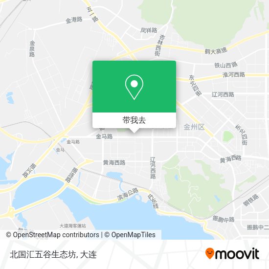 北国汇五谷生态坊地图