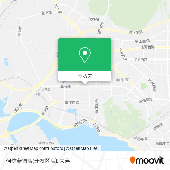 何鲜菇酒店(开发区店)地图