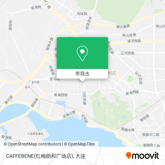 CAFFEBENE(红梅朗和广场店)地图