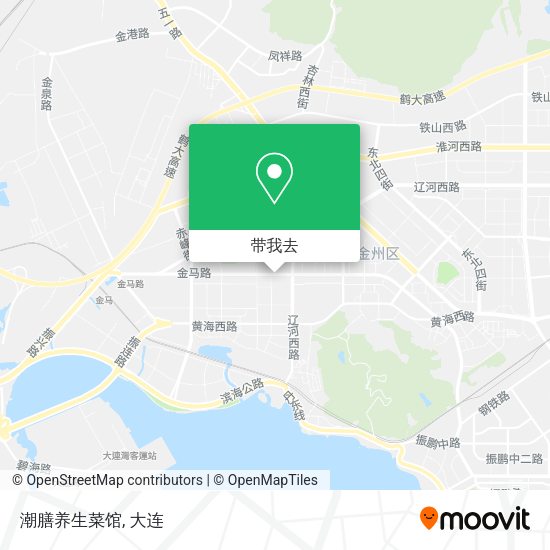 潮膳养生菜馆地图