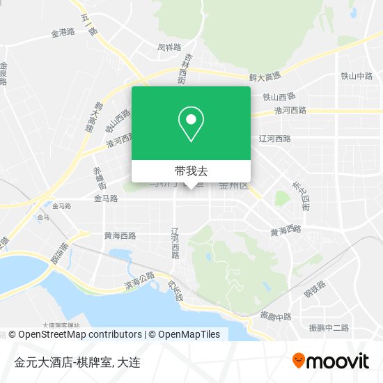 金元大酒店-棋牌室地图