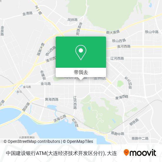 中国建设银行ATM(大连经济技术开发区分行)地图