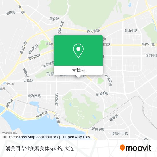 润美园专业美容美体spa馆地图