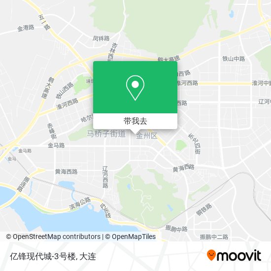亿锋现代城-3号楼地图