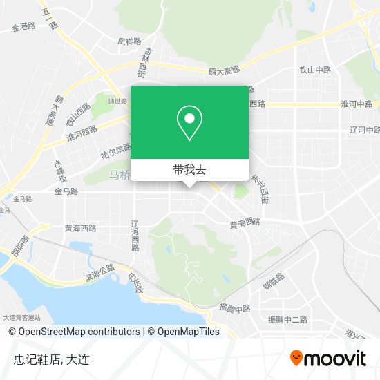 忠记鞋店地图