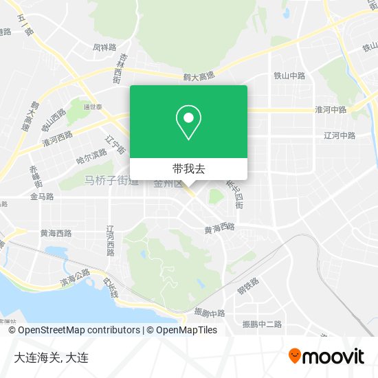 大连海关地图