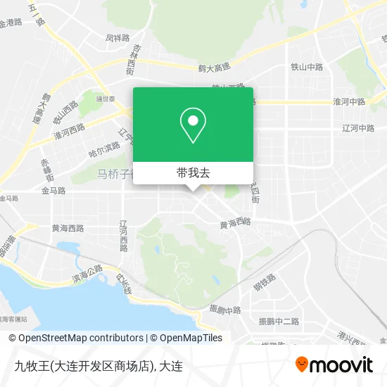 九牧王(大连开发区商场店)地图